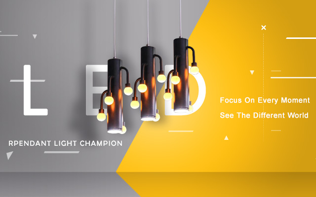 RPendant light Champion,Focus On Every Moment See The Different World